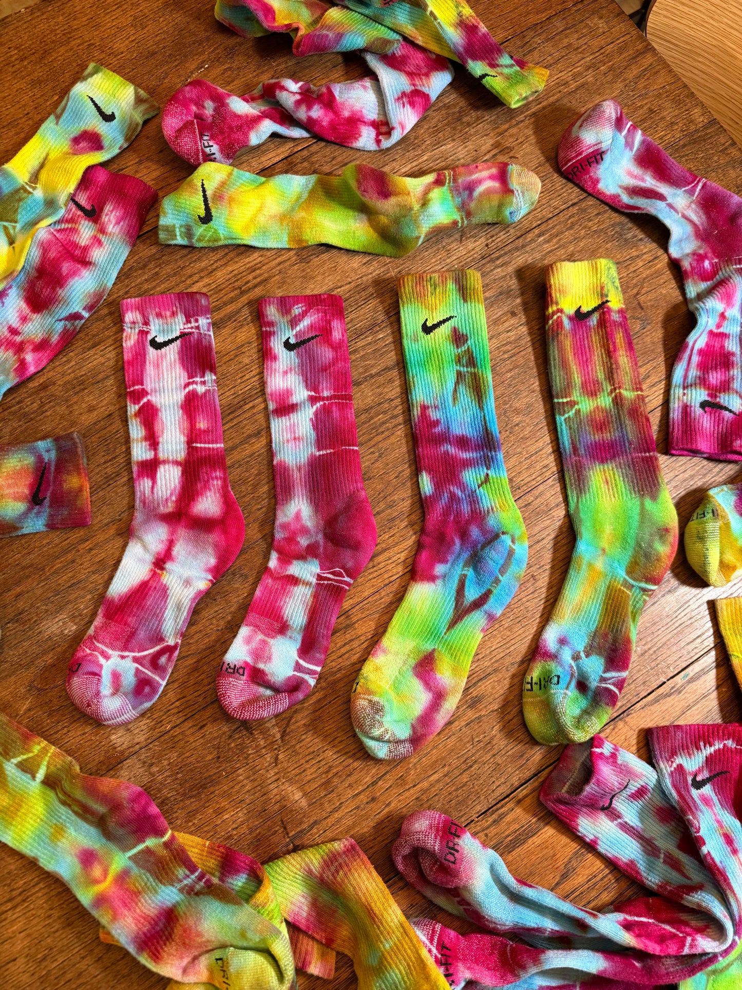 Ice Dyed Nike Socks