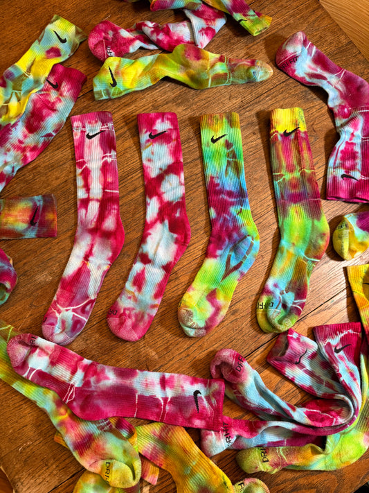 Ice Dyed Nike Socks